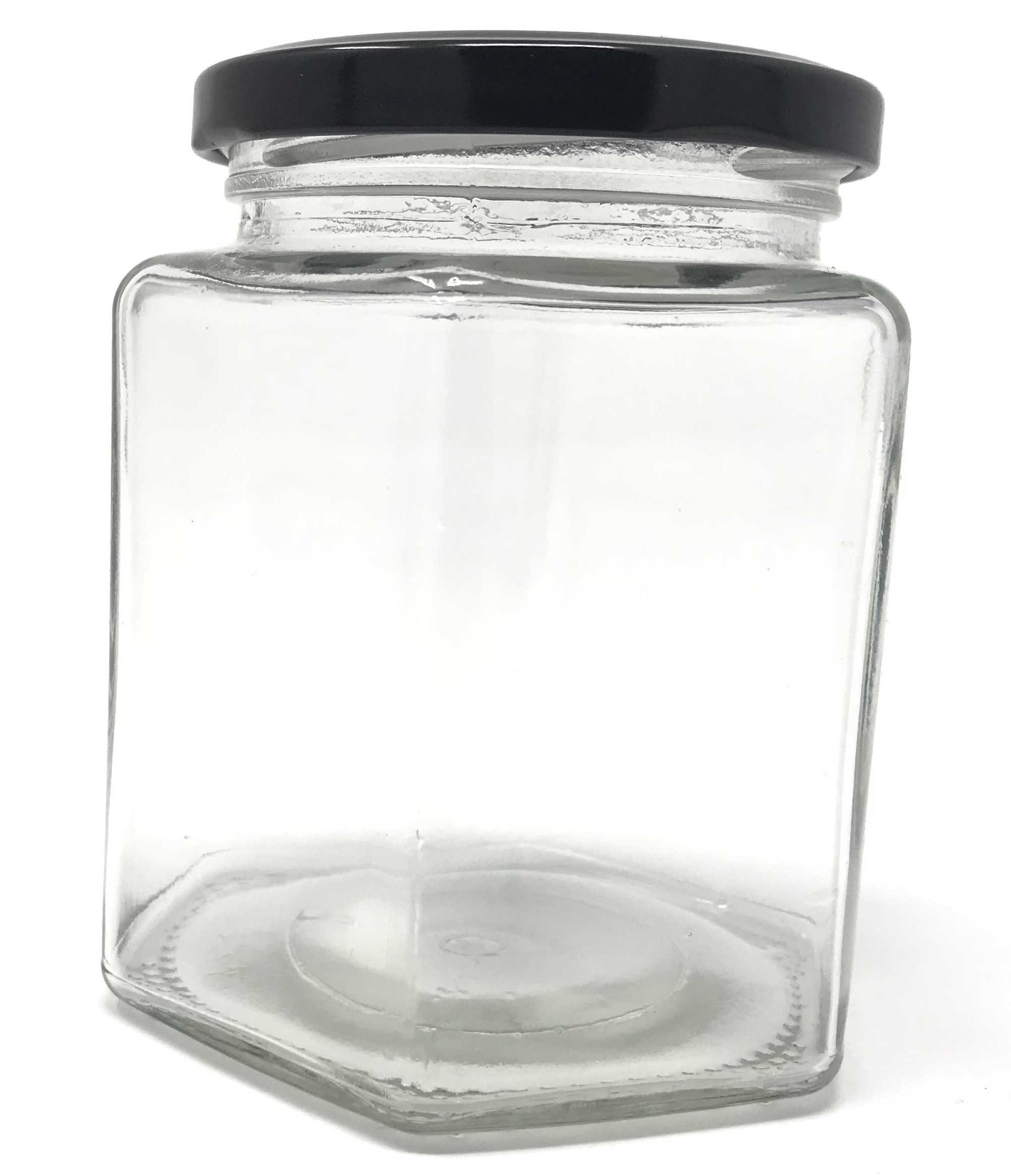 Hexagonal Honey Jars 380ml