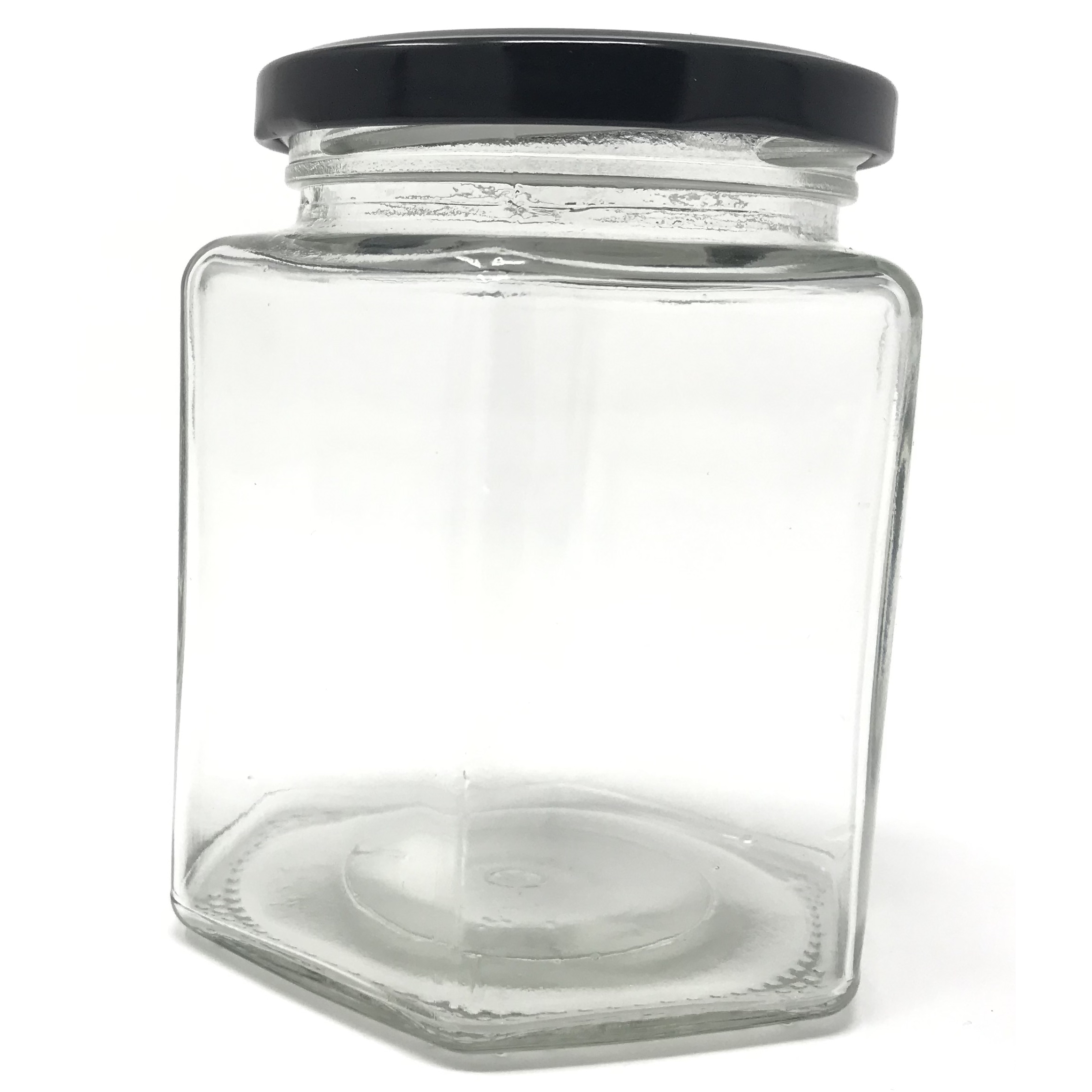 Hexagonal Honey Jars 380ml