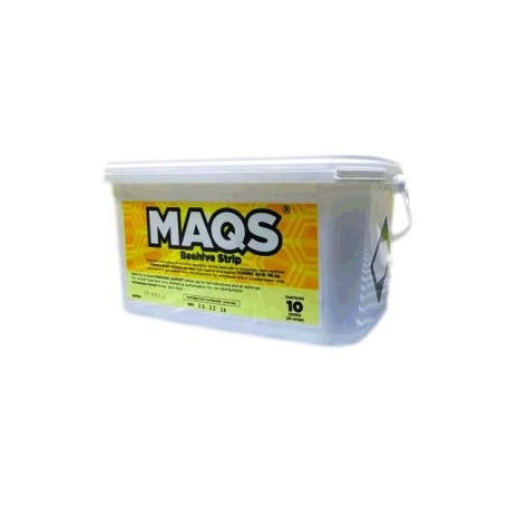 MAQS beehive 10 dose tub (treat 10 hives, contains 20 strips)